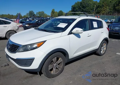 2012 Kia Sportage Lx из США, поврежденный, VIN KNDPB3A20C7325799